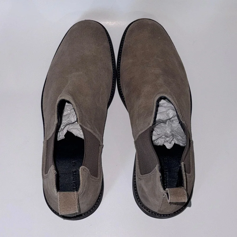 AllSaints Men's Harley Chelsea Boots Brown Boot All Saints UK 11 US 12 $279